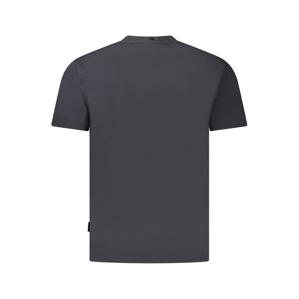 Napapijri Black Cotton Men T-Shirt