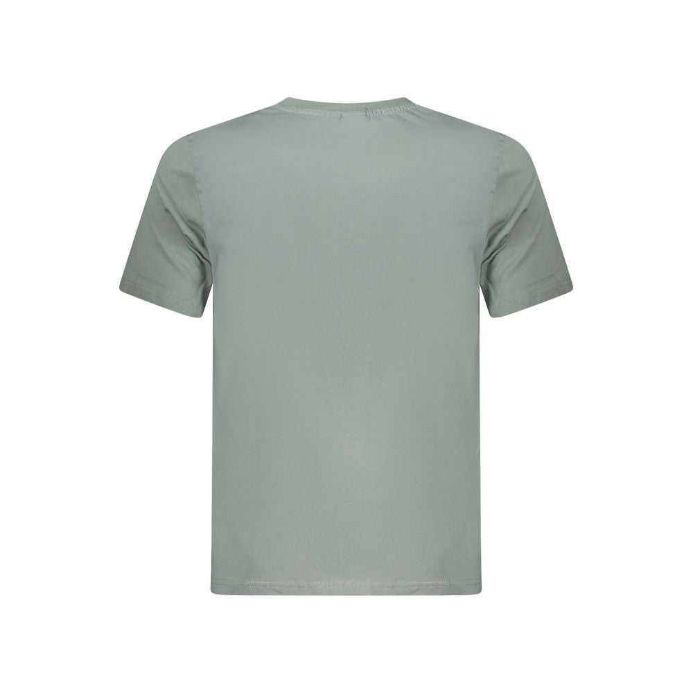 North Sails Green Cotton Men T-Shirt NO-35048-S