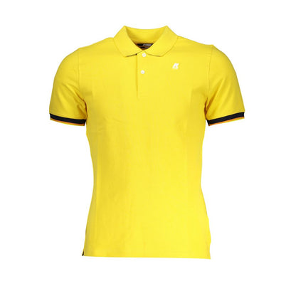 K-WAY Yellow Cotton Polo Shirt