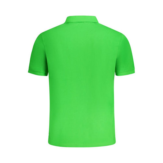 North Sails Green Cotton Men Polo Shirt NO-33981-S