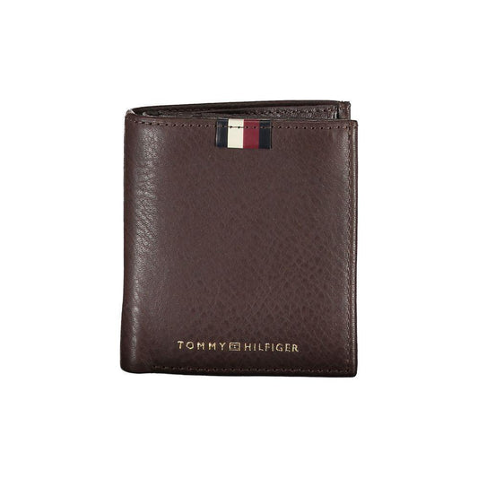 Tommy Hilfiger Brown Leather Wallet TO-25983
