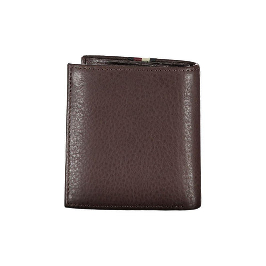 Tommy Hilfiger Brown Leather Wallet TO-25983