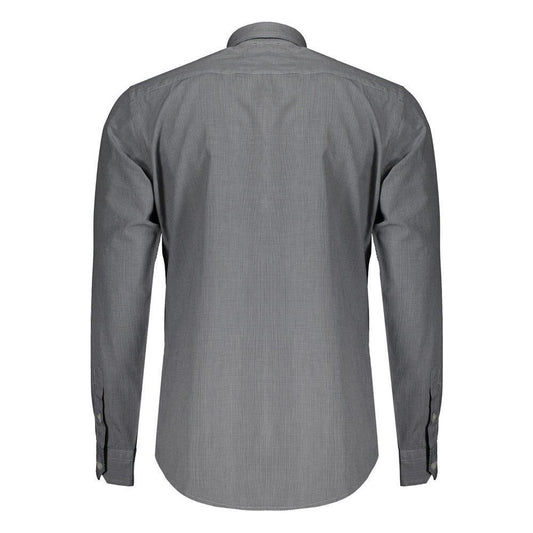 Harmont & Blaine Blue Cotton Shirt