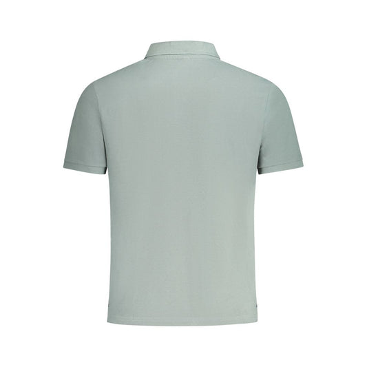 North Sails Green Cotton Men Polo Shirt NO-33984-S