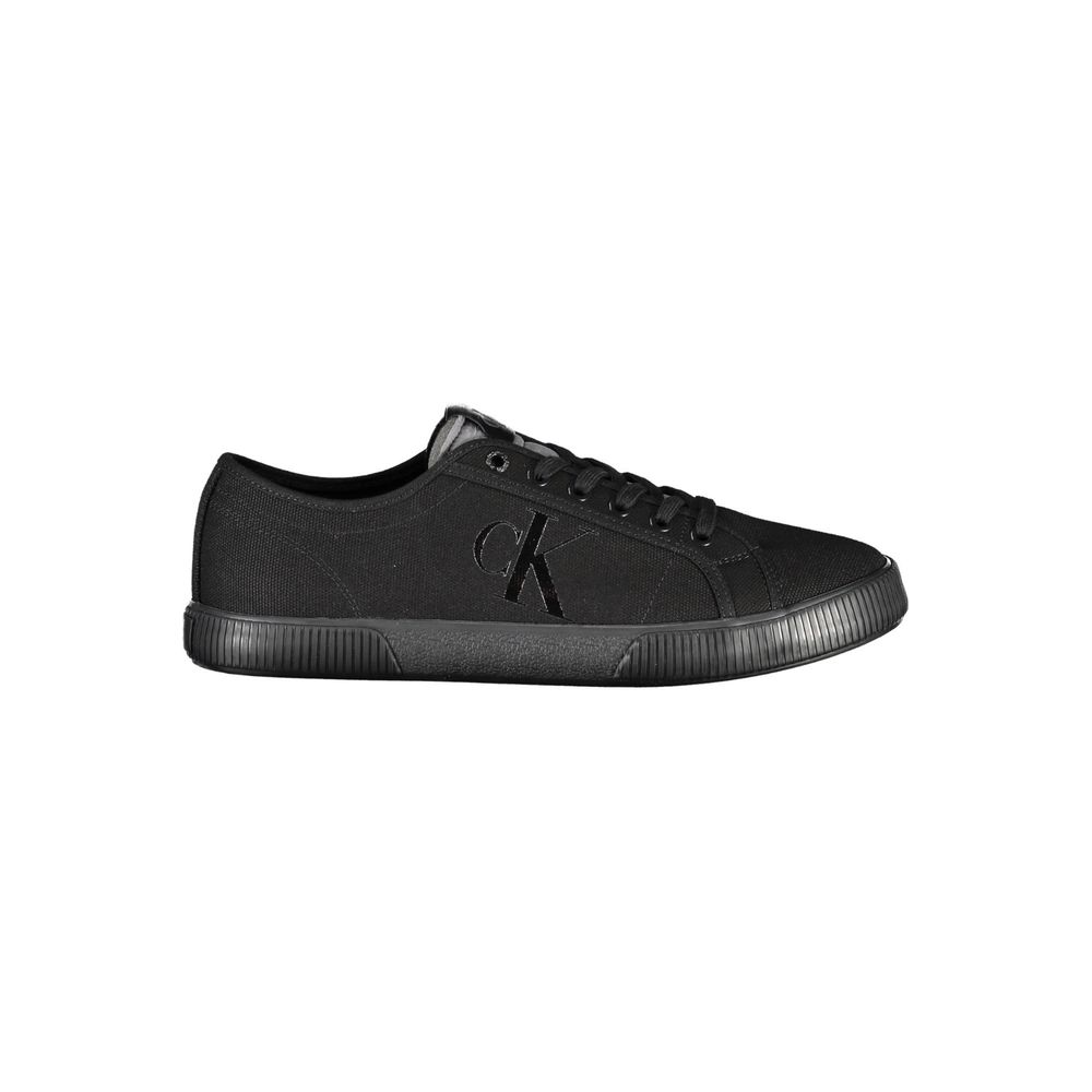 Calvin Klein Black Cotton Sneaker