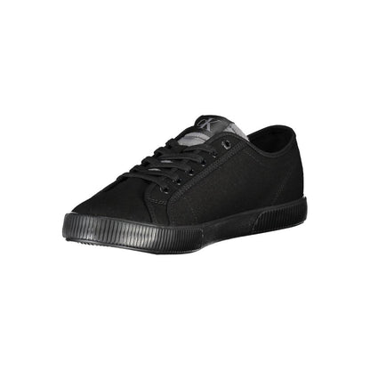 Calvin Klein Black Cotton Sneaker
