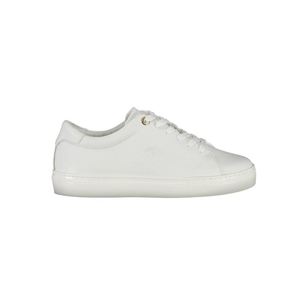 Tommy Hilfiger White Leather Women Sneaker TO-9381-EU38/US8