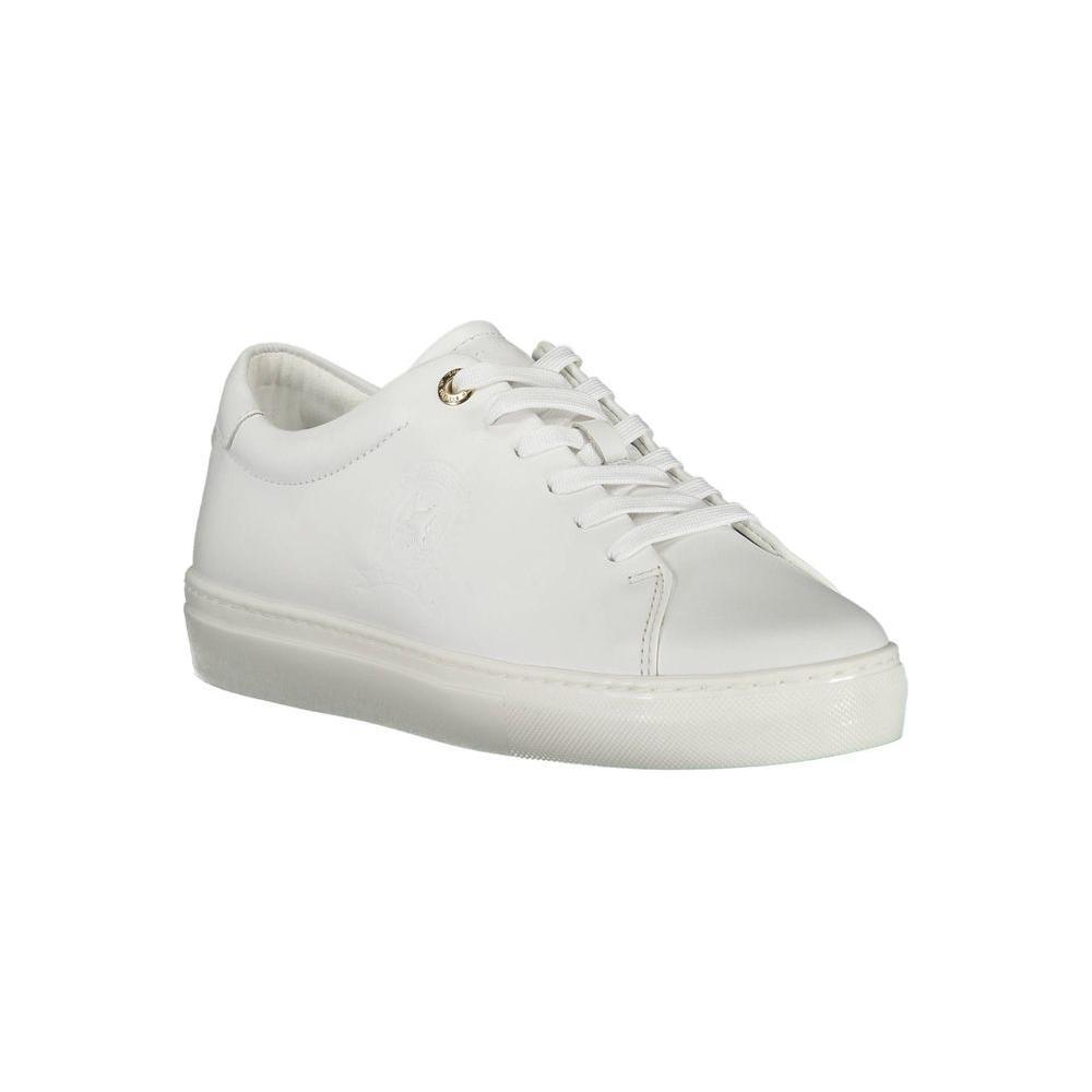 Tommy Hilfiger White Leather Women Sneaker TO-9381-EU38/US8