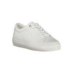 Tommy Hilfiger White Leather Women Sneaker TO-9381-EU38/US8