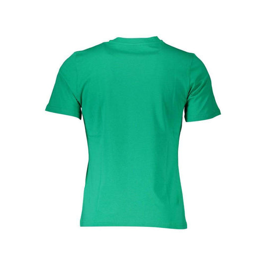 North Sails Green Cotton Men T-Shirt NO-17685-L