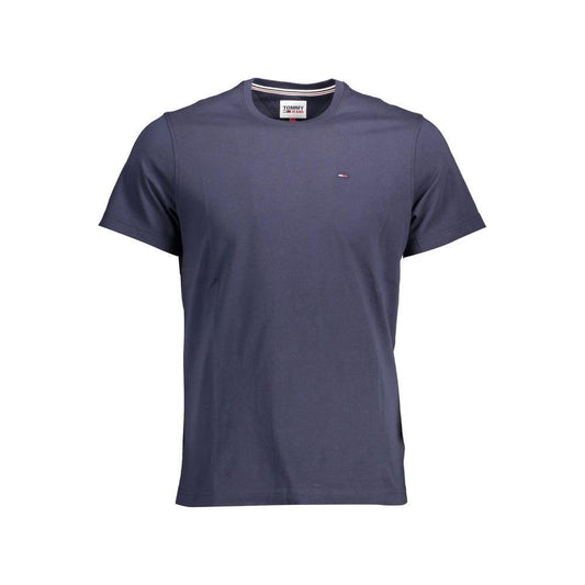 Tommy Hilfiger Blue Cotton T-Shirt TO-25109-XL