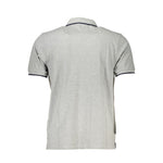 North Sails Brown Cotton Men Polo Shirt NO-27333-S