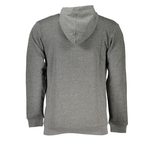 Sergio Tacchini Brown Cotton Men Sweater with Hood SE-27357-L