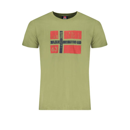 Norway 1963 Green Cotton T-Shirt NO-29191-M