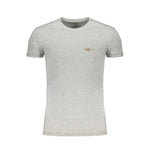 Aeronautica Militare Brown Cotton Men T-Shirt AE-31104-XXL