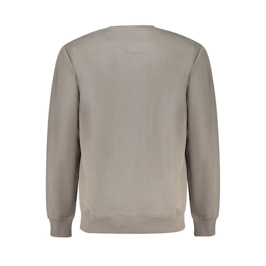 Lee Gray Cotton Men Sweater LE-32014-S