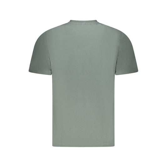 North Sails Green Cotton Men T-Shirt NO-34347-S