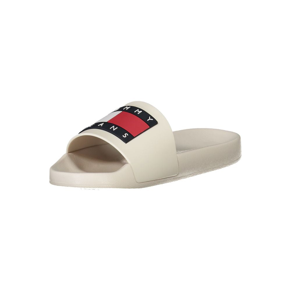 Tommy Hilfiger White Polyethylene Women Sandal TO-34815-EU40/US10