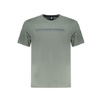 North Sails Green Cotton Men T-Shirt NO-35024-S