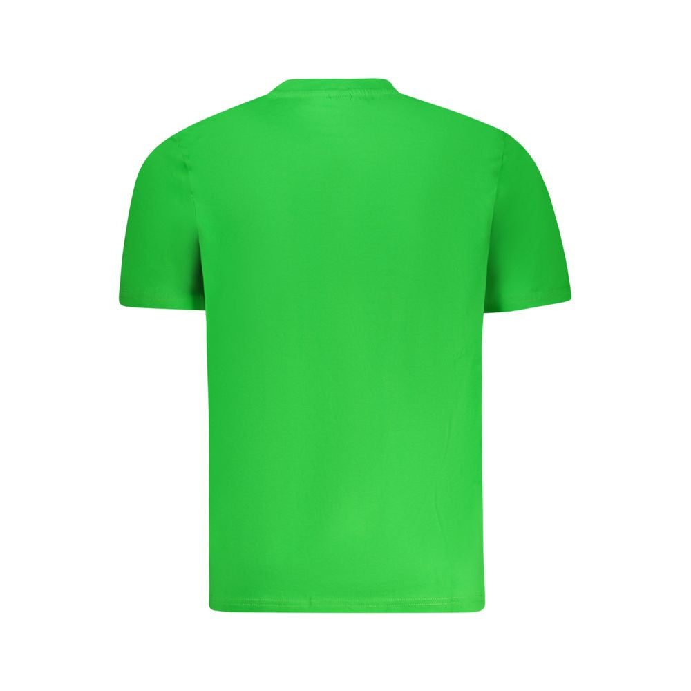 North Sails Green Cotton Men T-Shirt NO-35045-S