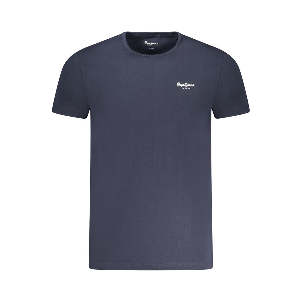 Pepe Jeans Blue Cotton Men T-Shirt PE-35271-S