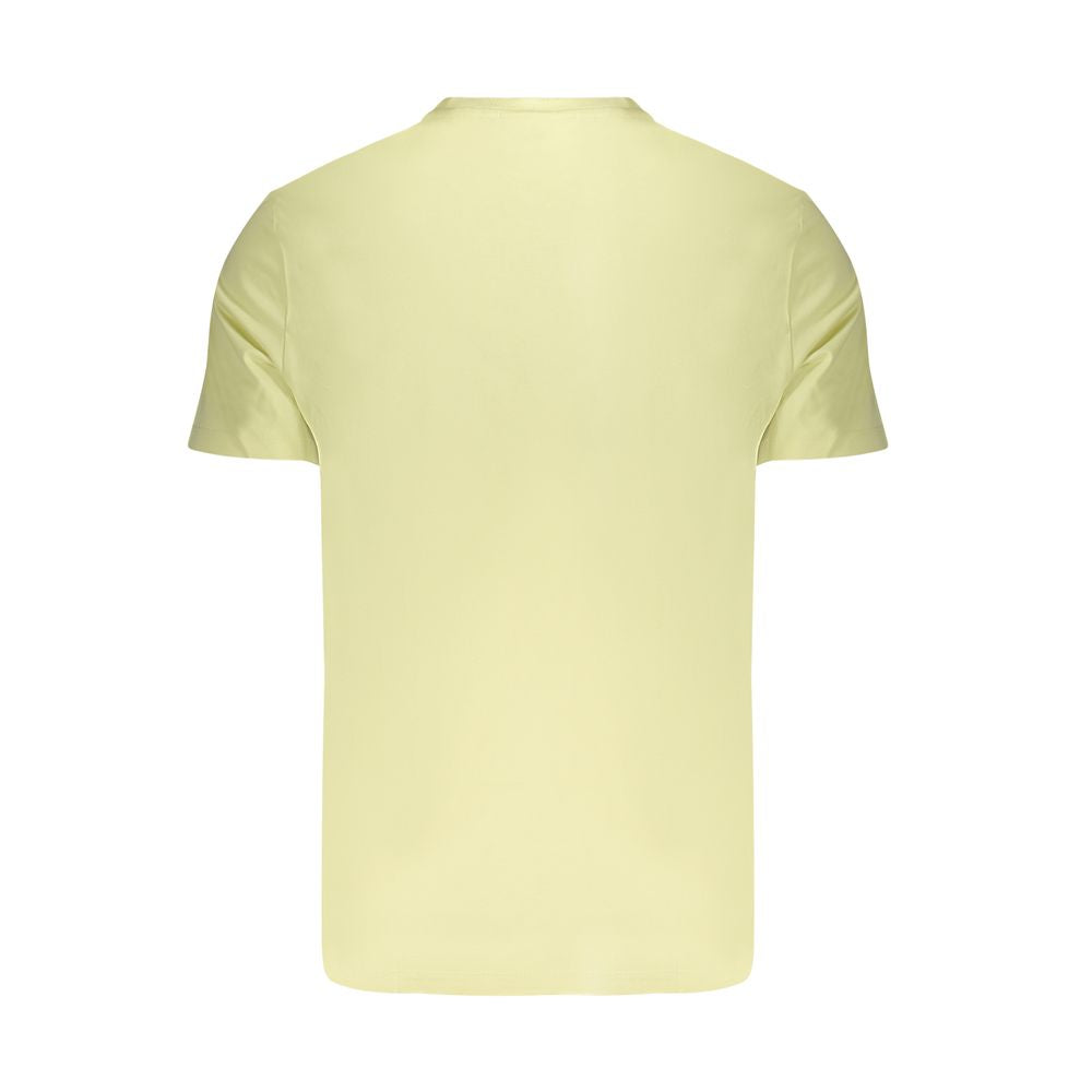 Calvin Klein Yellow Cotton T-Shirt CA-35625-XL