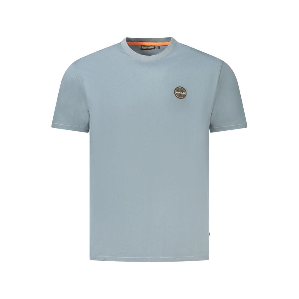 Napapijri Brown Cotton Men T-Shirt NA-35898-S