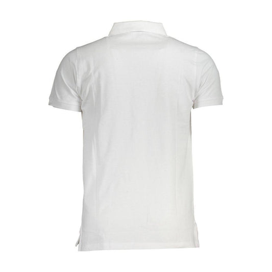 Norway 1963 White Cotton Men Polo Shirt NO-37004-XXL