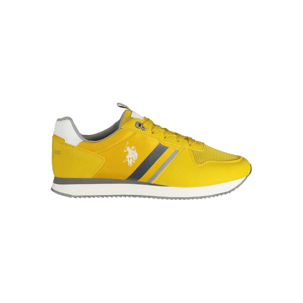 U.S. POLO ASSN. Yellow Polyester Sneaker