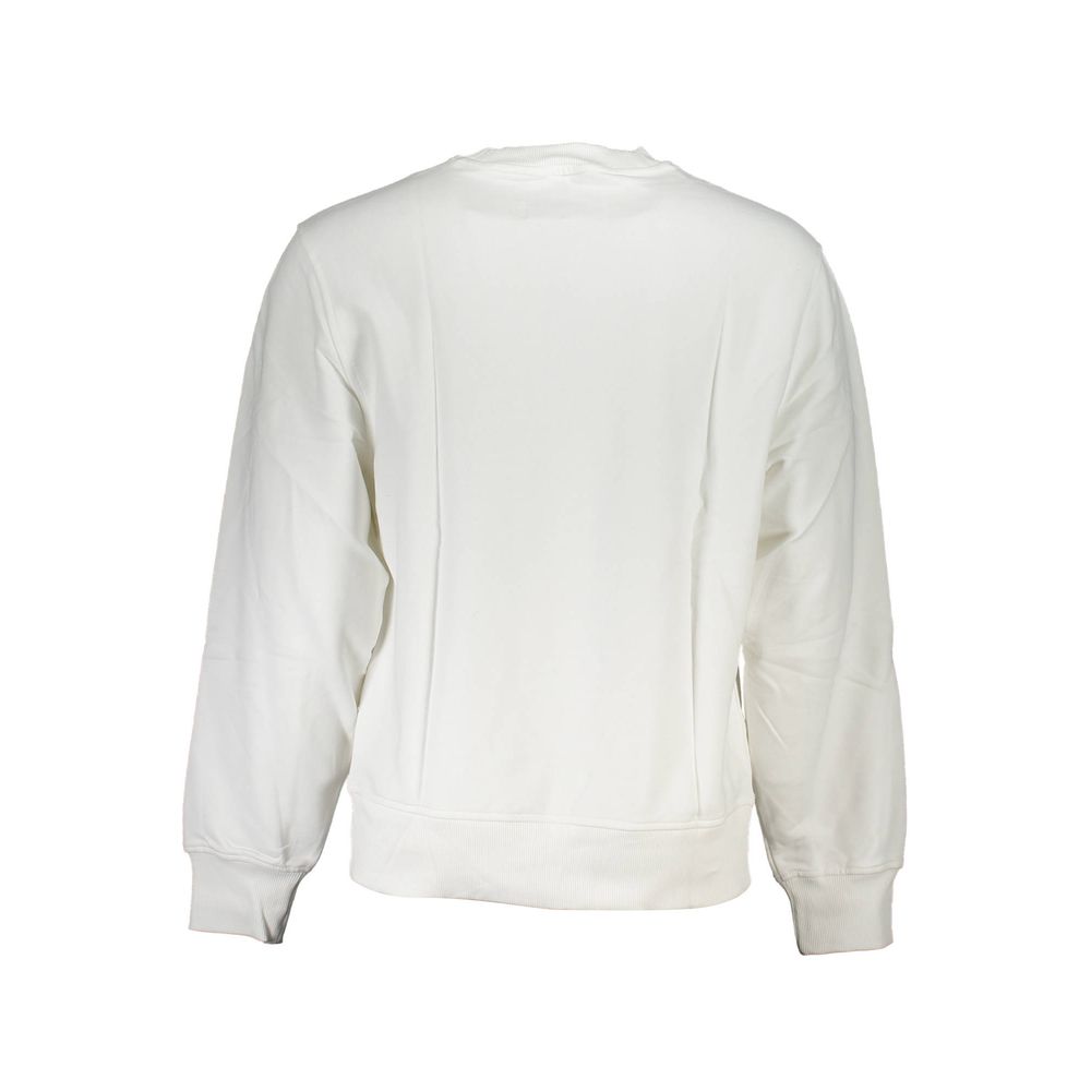 Calvin Klein White Cotton Sweatshirt