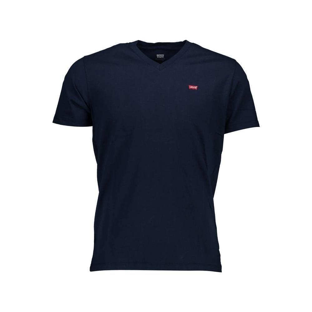 Levi's Blue Cotton Men T-Shirt LE-37708-S