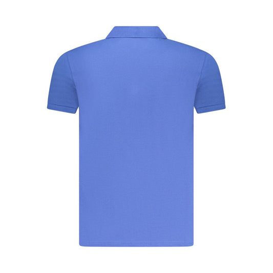 Marina Yachting Blue Cotton Men Polo Shirt MA-38549-S