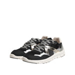 Dolce & Gabbana Multicolor Suede Low Top Men Sneaker Shoes MV7252-39.5