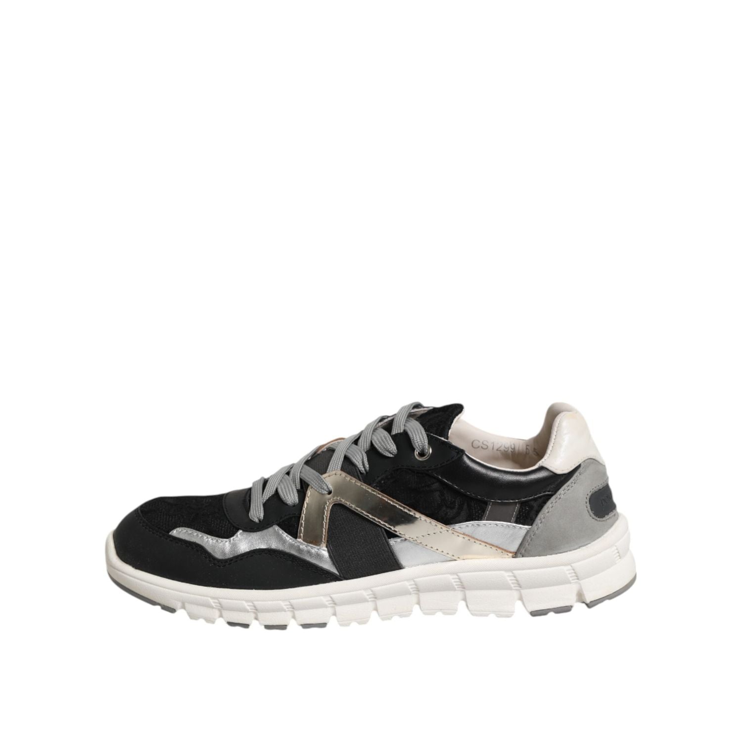 Dolce & Gabbana Multicolor Suede Low Top Men Sneaker Shoes