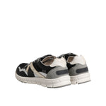 Dolce & Gabbana Multicolor Leather Suede Low Top Sneaker Shoes MV7253-40