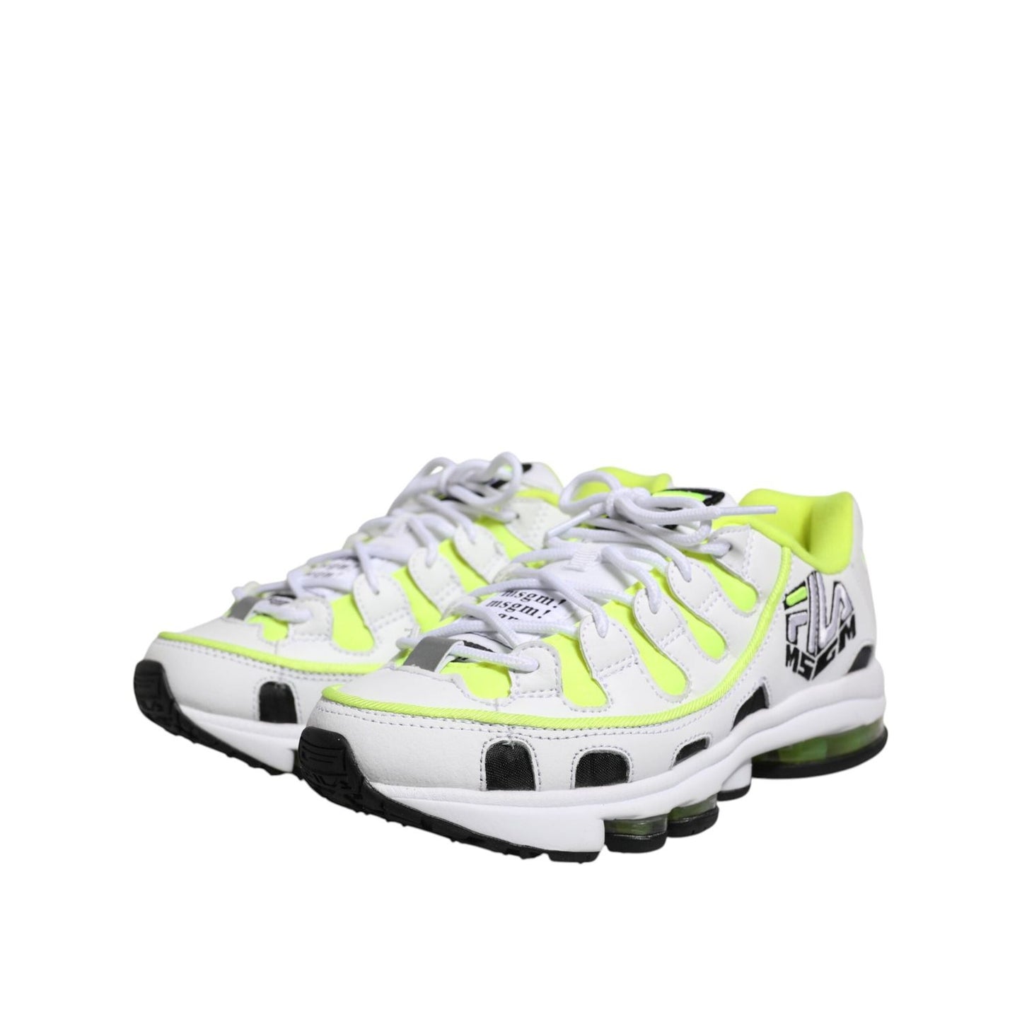 MSGM Multicolor Low Top Trainers Lace Up Sneakers Shoes MV7269-39