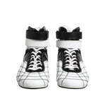 Dolce & Gabbana Black White Leather High Top Sneakers Shoes MV7326-44