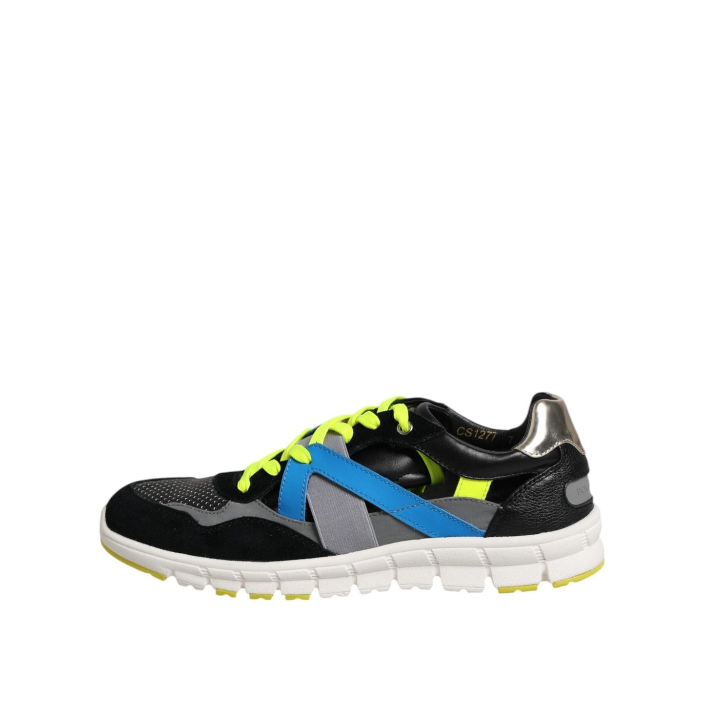 Dolce & Gabbana Multicolor Lace Up Low Top Men Sneakers Shoes MV7333-41