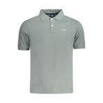 North Sails Green Cotton Men Polo Shirt NO-34002-S
