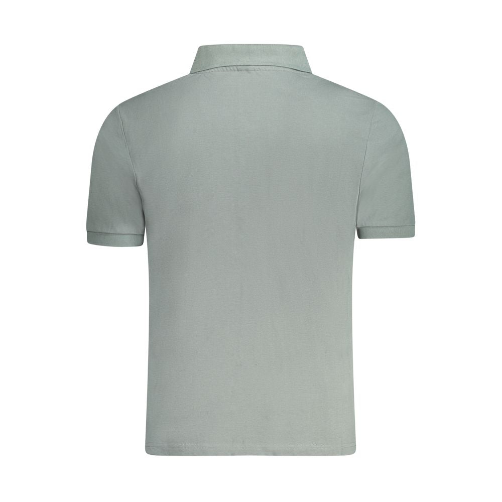 North Sails Green Cotton Men Polo Shirt NO-34002-S