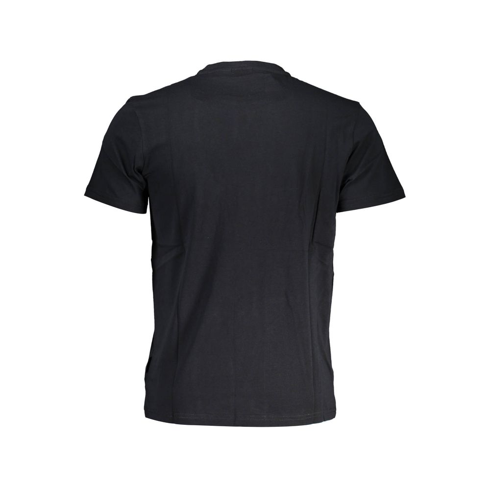 Napapijri Black Cotton T-Shirt
