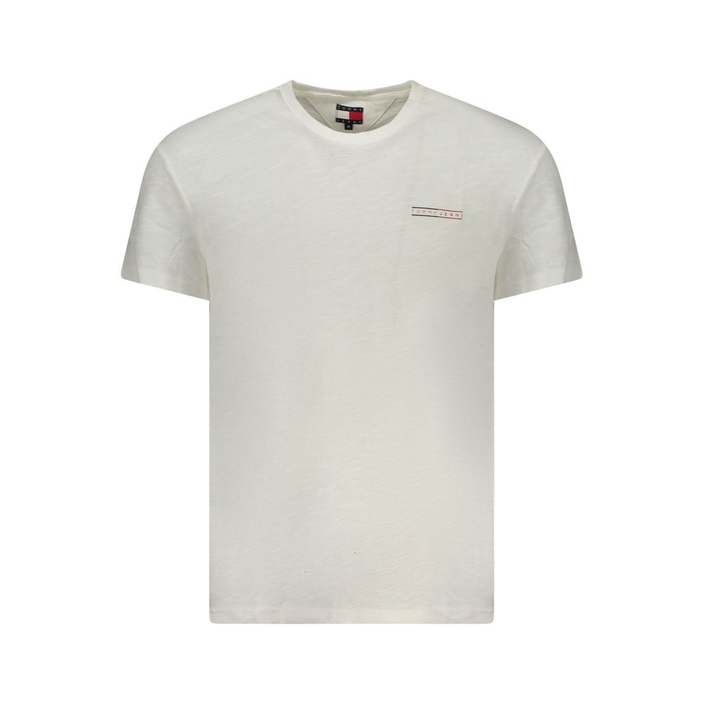 Tommy Hilfiger White Cotton T-Shirt