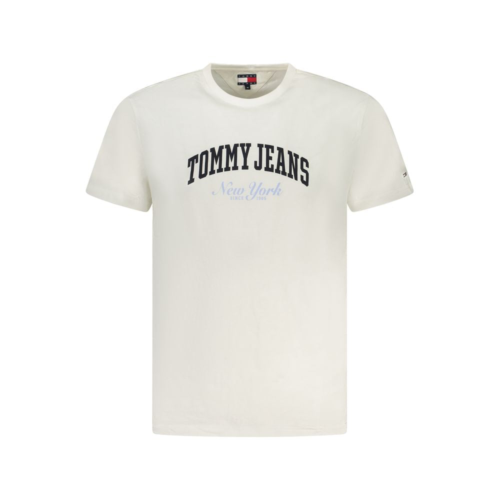 Tommy Hilfiger White Cotton T-Shirt