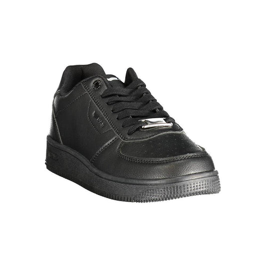 Gas Black Polyester Women Sneaker GA-38618-EU38/US8