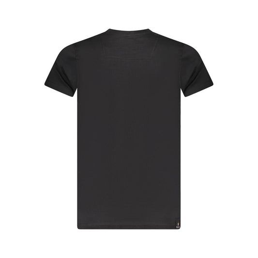 Accademia Militare Black Cotton T-Shirt AC-36547-S