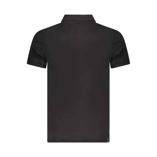 Accademia Militare Black Cotton Polo Shirt AC-36552-S