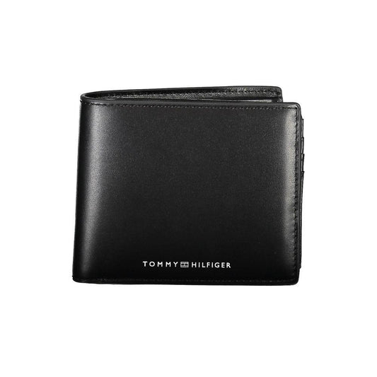 Tommy Hilfiger Black Leather Wallet TO-20418