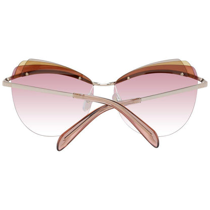 Emilio Pucci Gold Women Sunglass