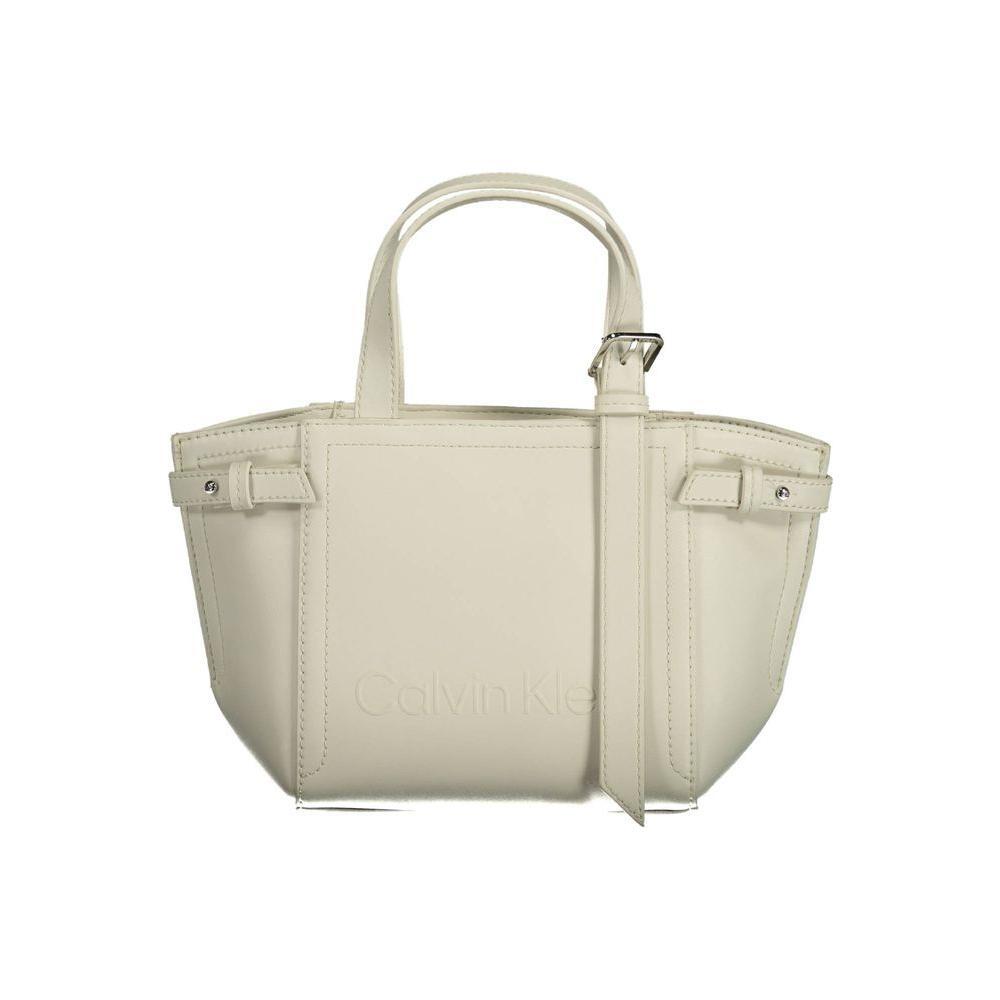 Front view with bag zipped and handles upright.