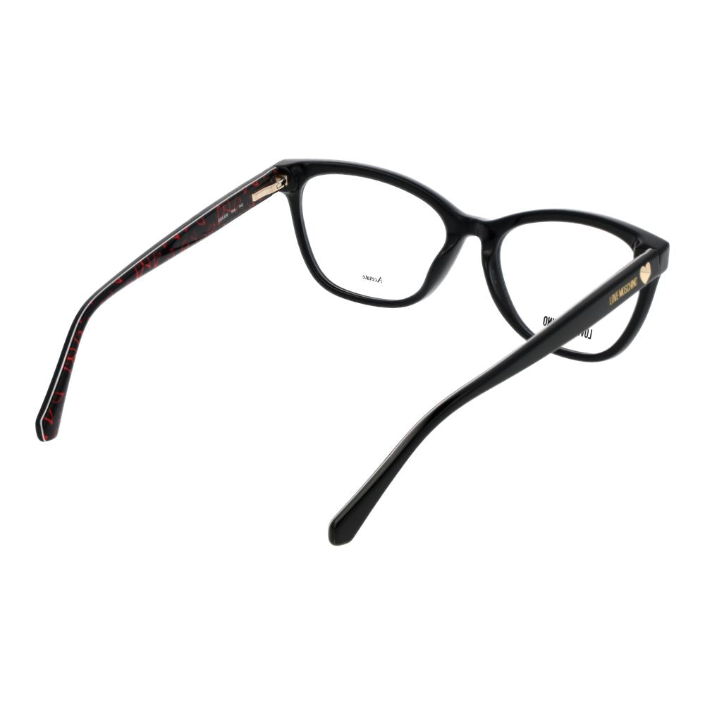 Love Moschino Black Acetate Glasses (Frames)